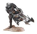 Sw Mandalorian Premier Coll Din Djarin W/Speeder Bike Statue