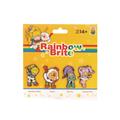 Rainbow Brite Glitter Enamel Pin 4-Pack (Net) 