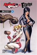 Harley Quinn X Elvira #4 Cvr C Joseph Michael Linsner Var