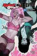 Harley Quinn X Elvira #4 Cvr D Ben Caldwell Var