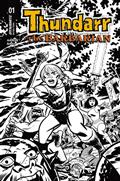 Thundarr The Barbarian #1 Cvr N Inc 1:20 Michael Cho Line Art Var