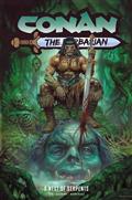 Conan The Barbarian TP Vol 06 A Nest of Serpents Direct Market Edition Greg Staples Cvr (MR)