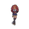 Monster High Alumni Clawdeen Wolf Pin 