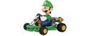 Carrera Mario Kart 1/18 Pipe Kart Luigi 24Ghz Rc Car (Net)