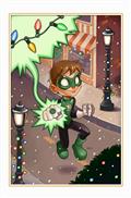 Green Lantern #18 Cvr D Chrissie Zulloe DC Winter Wonderland Card Stock Var