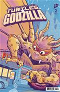 Teenage Mutant Ninja Turtles X Godzilla #2 Variant B (Ba)
