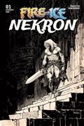 Fire And Ice Nekron #1 (One Shot) Cvr F Inc 1:10 Dan Panosian Line Art Var