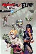 Harley Quinn X Elvira #3 Cvr C Joseph Michael Linsner Var