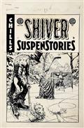 Ec Shiver Suspenstories 2 #1 Cvr D Inc 1:20 Dustin Weaver B&W Artist Edition Var