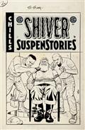 Ec Shiver Suspenstories 3 #1 Cover D Steve Lieber B&W Artist Edition 1:20 Var