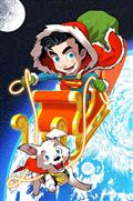 Superman #45 Cvr F Dan Mora Holiday Card Stock Var