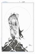 Spawn The Curse of Sherlee Johnson #9 Cvr C Jonathan Glapion B&W Virgin Var