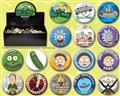 Ata-Boy Rick And Morty 144 Piece Button Asst (Net)