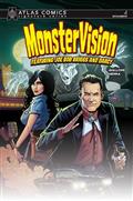 Monstervision Featuring Joe Bob Briggs And Darcy #1 Cvr I Dave Acosta Atlas Edition Signed By Joe Bob Briggs And Darcy Var