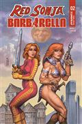 Red Sonja Barbarella #2 Cvr A Joseph Michael Linsner