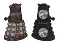 Doctor Who Reconissance Dalek Enamel Pin Badge