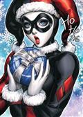 Harley Quinn #34 Cvr C Stanley Artgerm Lau DC Holiday Card Special Edition Var