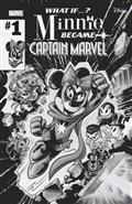 WHAT-IF-MINNIE-BECAME-CAPTAIN-MARVEL-1-100-COPY-INCV-BW