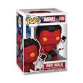 Pop Marvel Hldy S4 Red Hulk Vin Fig 