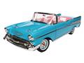 Barbie 1957 Chevy Bel Air Blue 1/18 Scale Die-Cast Car (Net)