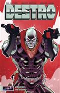 Destro TP Vol 01 Karl Kerschl Direct Market Exclusive Cvr