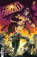 Teenage Mutant Ninja Turtles X Godzilla #1 Variant Ri (1:100) (Rossmo)