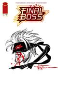 Final Boss #1 Cvr H Inc 1:500 Tyler Kirkham Remarque Sketch Var (MR)