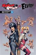 Harley Quinn X Elvira #2 Cvr C Joseph Michael Linsner Var