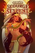 Conan The Barbarian Scourge of The Serpent #3 (of 4) Cvr D Ashleigh Izienicki Var (MR)