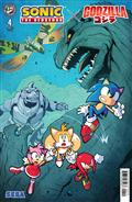 Sonic The Hedgehog X Godzilla #4 Cover A (Lawrence)