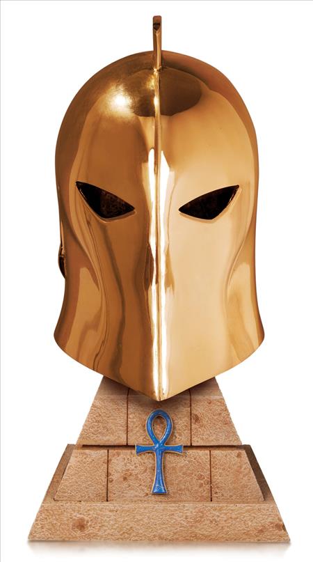 CONSTANTINE TV DR FATE HELMET 24K GOLD PLATED ED
