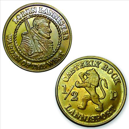 GAME OF THRONES HOUSE LANNISTER SET OF 20 GAMING COINS (C: 0