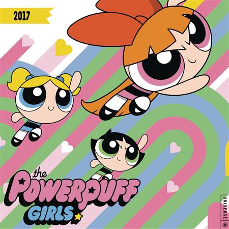 POWERPUFF GIRLS 2017 WALL CALENDAR (C: 1-1-0)