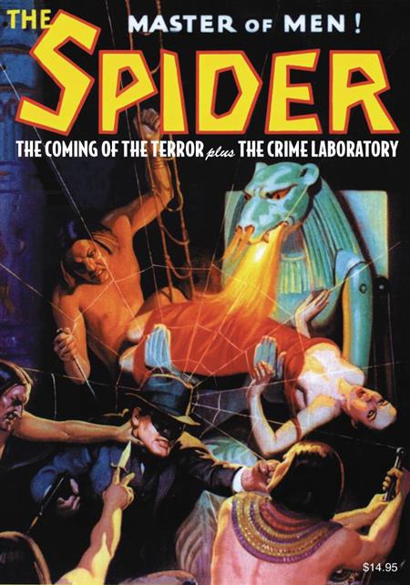 SPIDER DOUBLE NOVEL #11 COMING OF TERROR  & CRIME LAB