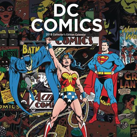 DC COMICS COLL ED 2018 CALENDAR (C: 1-1-0)