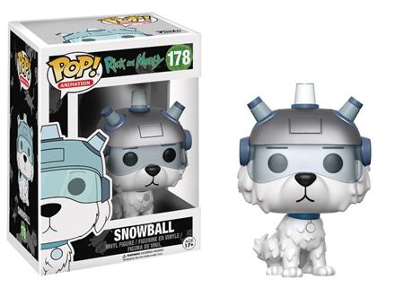 POP ANIMATION RICK & MORTY SNOWBALL VINYL FIG (C: 1-1-2)