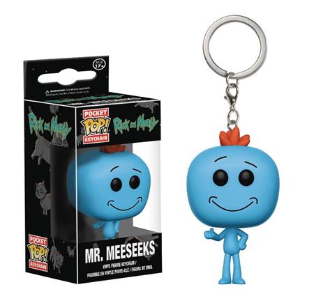 POCKET POP RICK & MORTY MEESEEKS VIN FIG KEYCHAIN (C: 1-1-2)