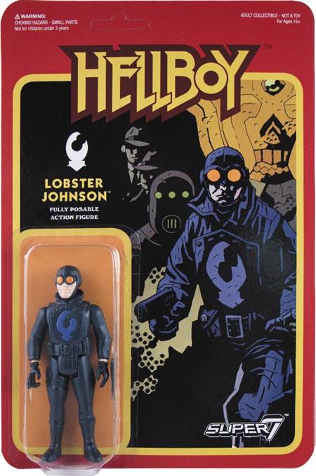 REACTION HELLBOY LOBSTER JOHNSON ACTION FIGURE WAVE 1 (Net)