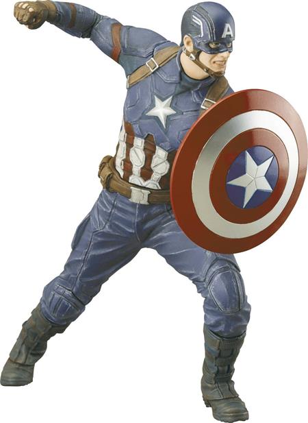 CAPTAIN AMERICA CW CAPTAIN AMERICA ARTFX+ STATUE (C: 1-1-2)