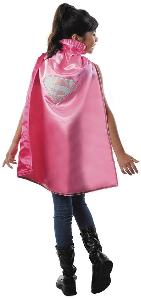 DC HEROES SUPERGIRL PINK COSTUME YOUTH CAPE (C: 1-0-2)