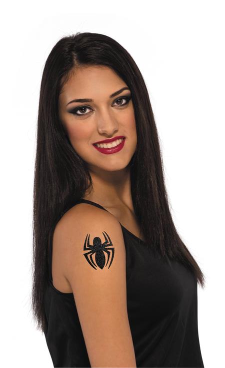 MARVEL HEROES SPIDER-MAN SYMBOL TEMPORARY TATTOO (C: 1-0-2)