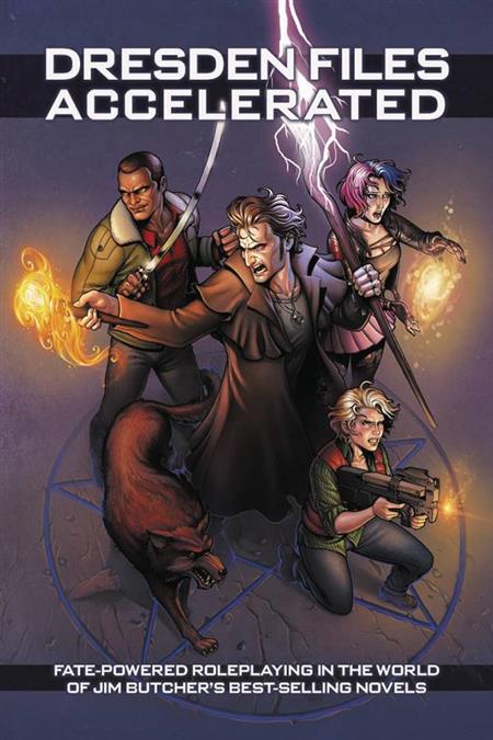 DRESDEN FILES ACCELERATED RPG HC