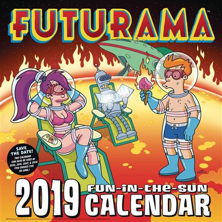 FUTURAMA 2019 CALENDAR