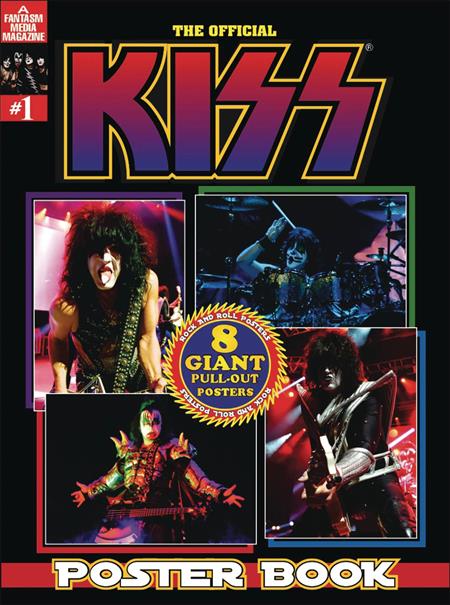 OFFICIAL KISS POSTER BOOK #1 (C: 0-1-0)