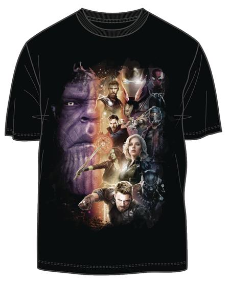 AVNEGERS IW POSTER GROUP PX BLACK T/S XXL (C: 1-1-0)