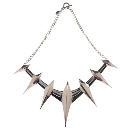 BLACK PANTHER SPIKE COSPLAY COLLAR NECKLACE (C: 1-0-2)