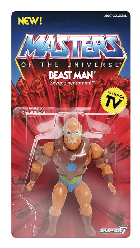 MOTU 5.5IN VINTAGE WAVE 2 BEASTMAN ACTION FIGURE (Net) (C: 1