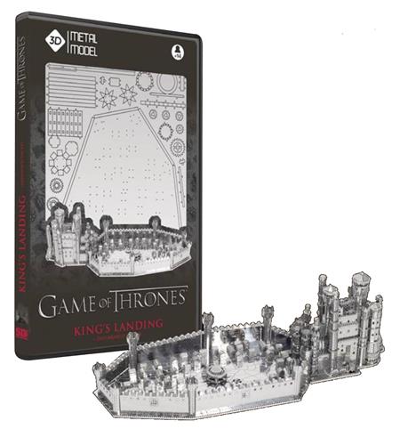 GAME OF THRONES KINGS LANDING 3D METAL MODEL KIT (C: 1-1-2)