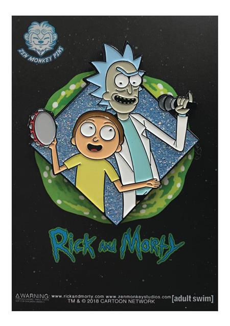 RICK AND MORTY GET SCHWIFTY DIAMOND PIN (C: 1-1-2)