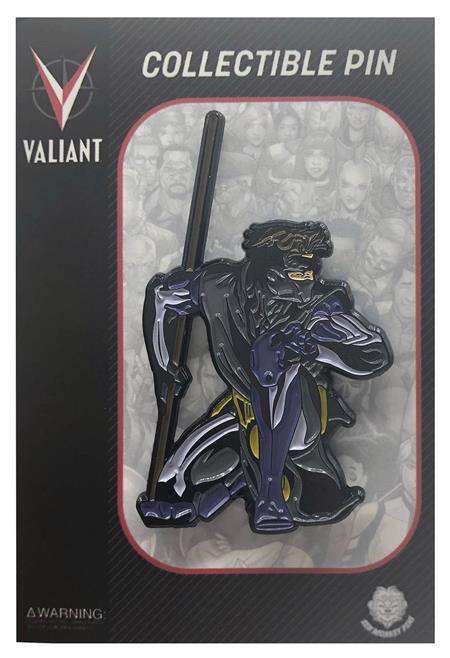 VALIANT COMICS HEROES NINJAK ENAMEL PIN (C: 1-1-2)